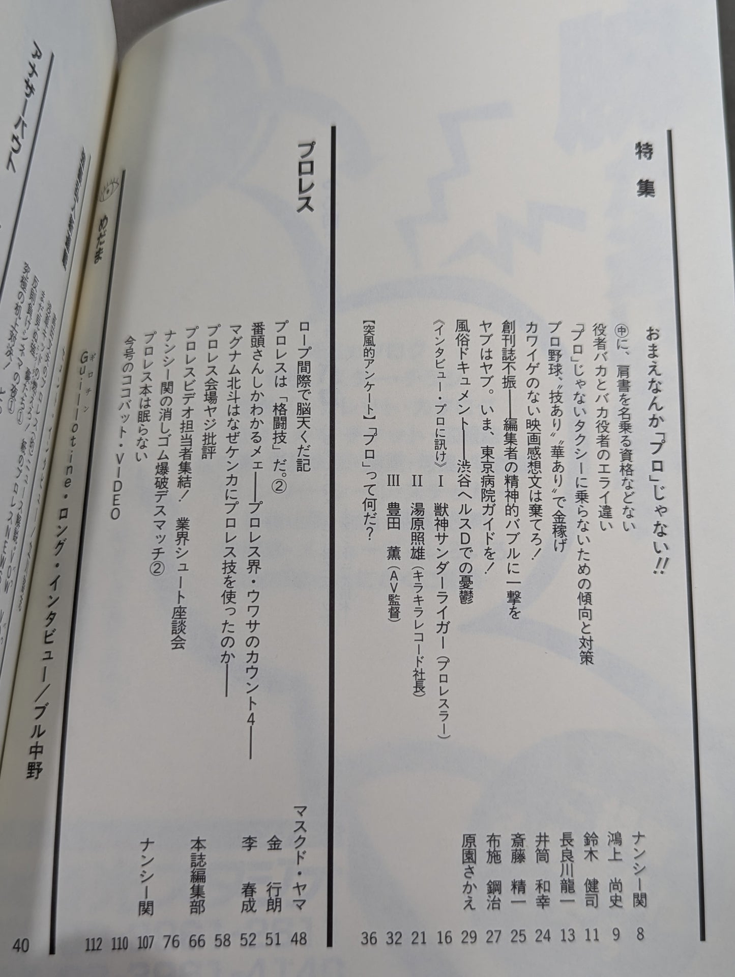 Pro Wrestling  on paper 3