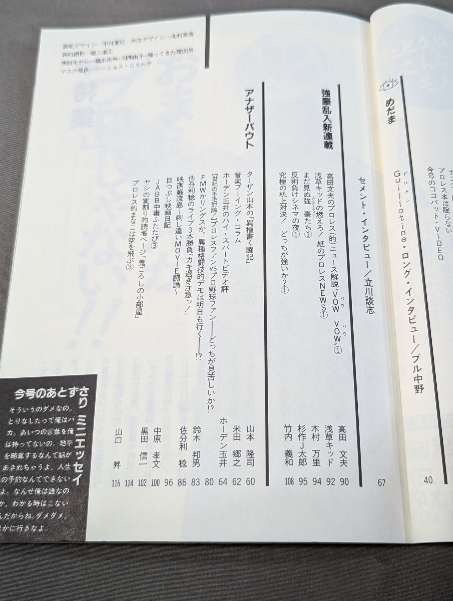 Pro Wrestling  on paper 3