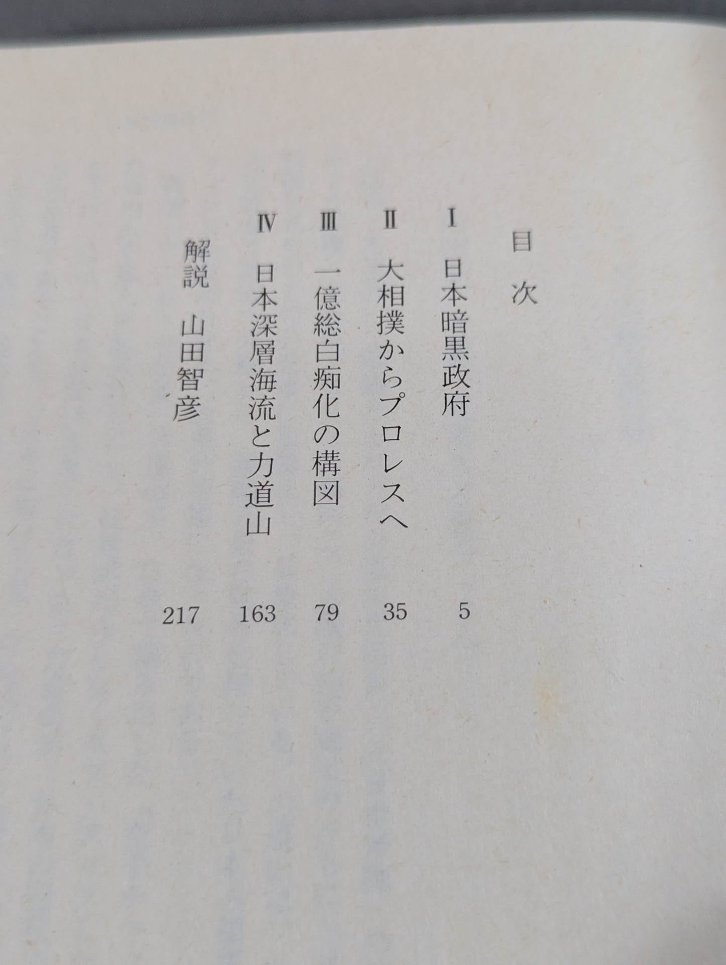 力道山物語  深層海流の男