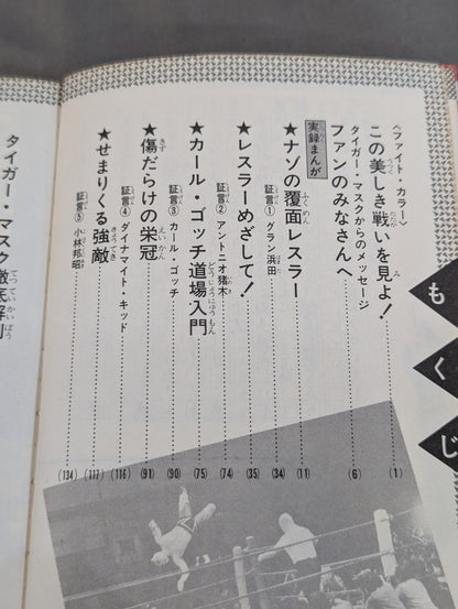 True story manga Tiger mask