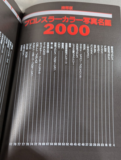 Pro Wrestler  Color Photo Directory 2000 [Mobile Version]