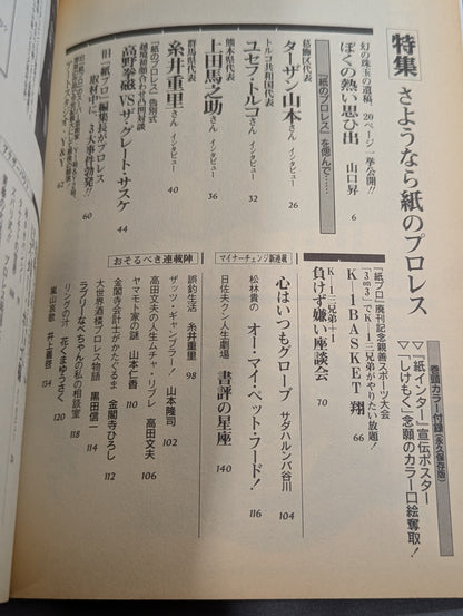 紙のプロレス19