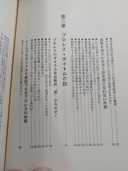誰も書かなかったプロレスの内側(インサイド・レポート)