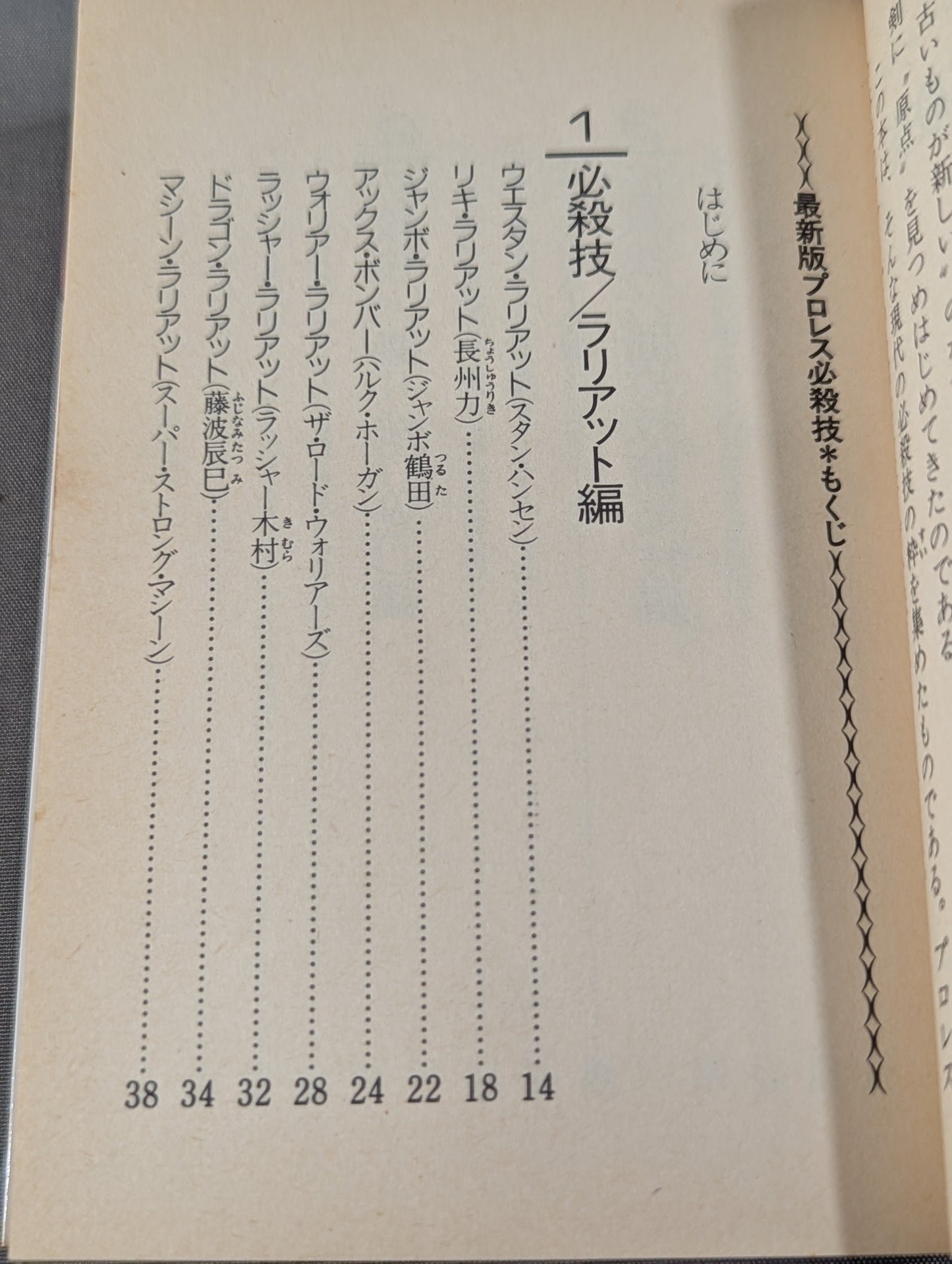 Mame Tanuki Book 198 Latest Edition Pro Wrestling  Special Move