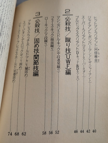 Mame Tanuki Book 198 Latest Edition Pro Wrestling  Special Move