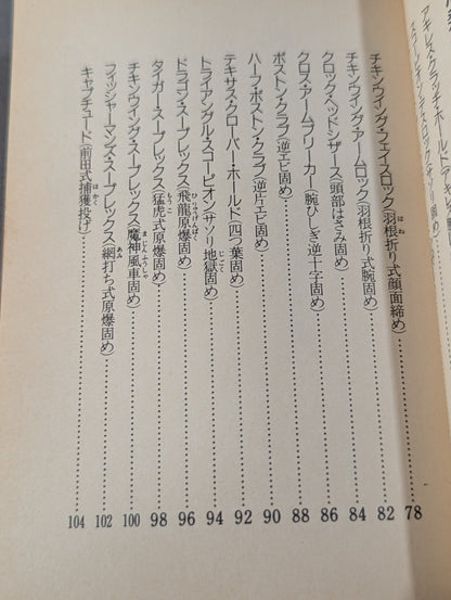 Mame Tanuki Book 198 Latest Edition Pro Wrestling  Special Move
