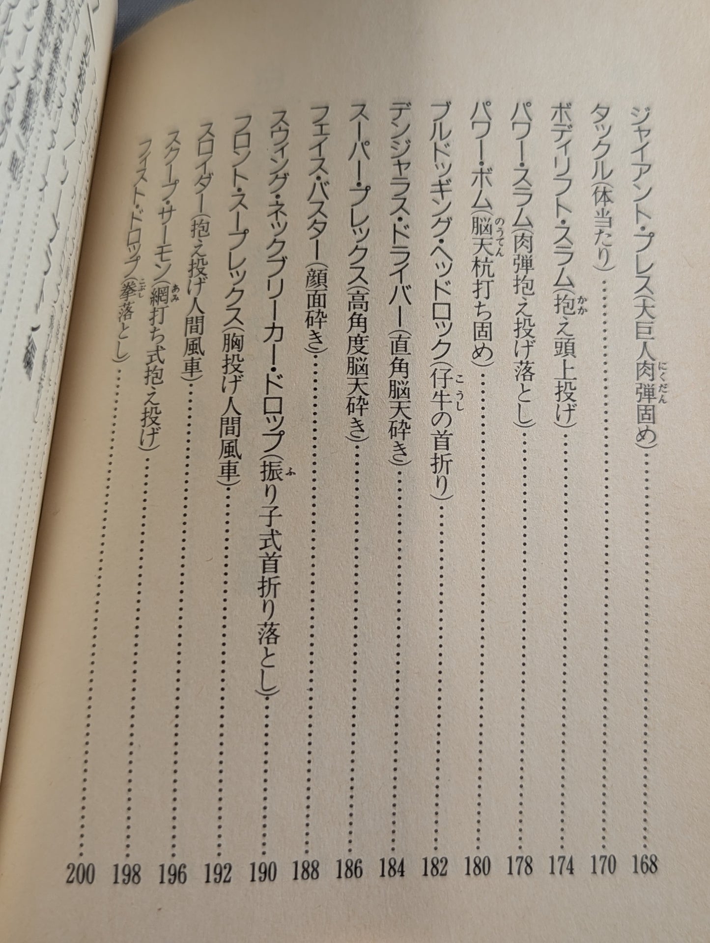 Mame Tanuki Book 198 Latest Edition Pro Wrestling  Special Move
