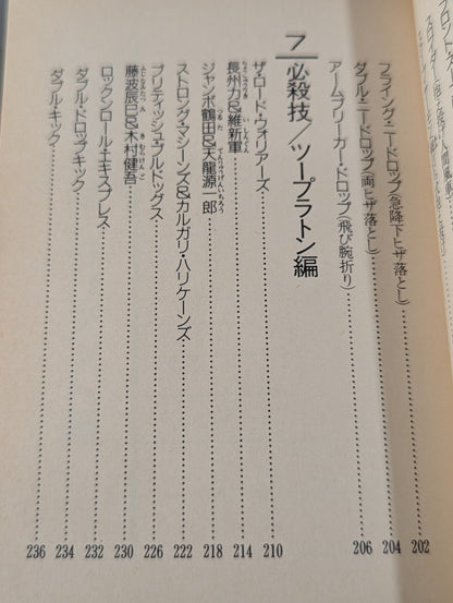 Mame Tanuki Book 198 Latest Edition Pro Wrestling  Special Move