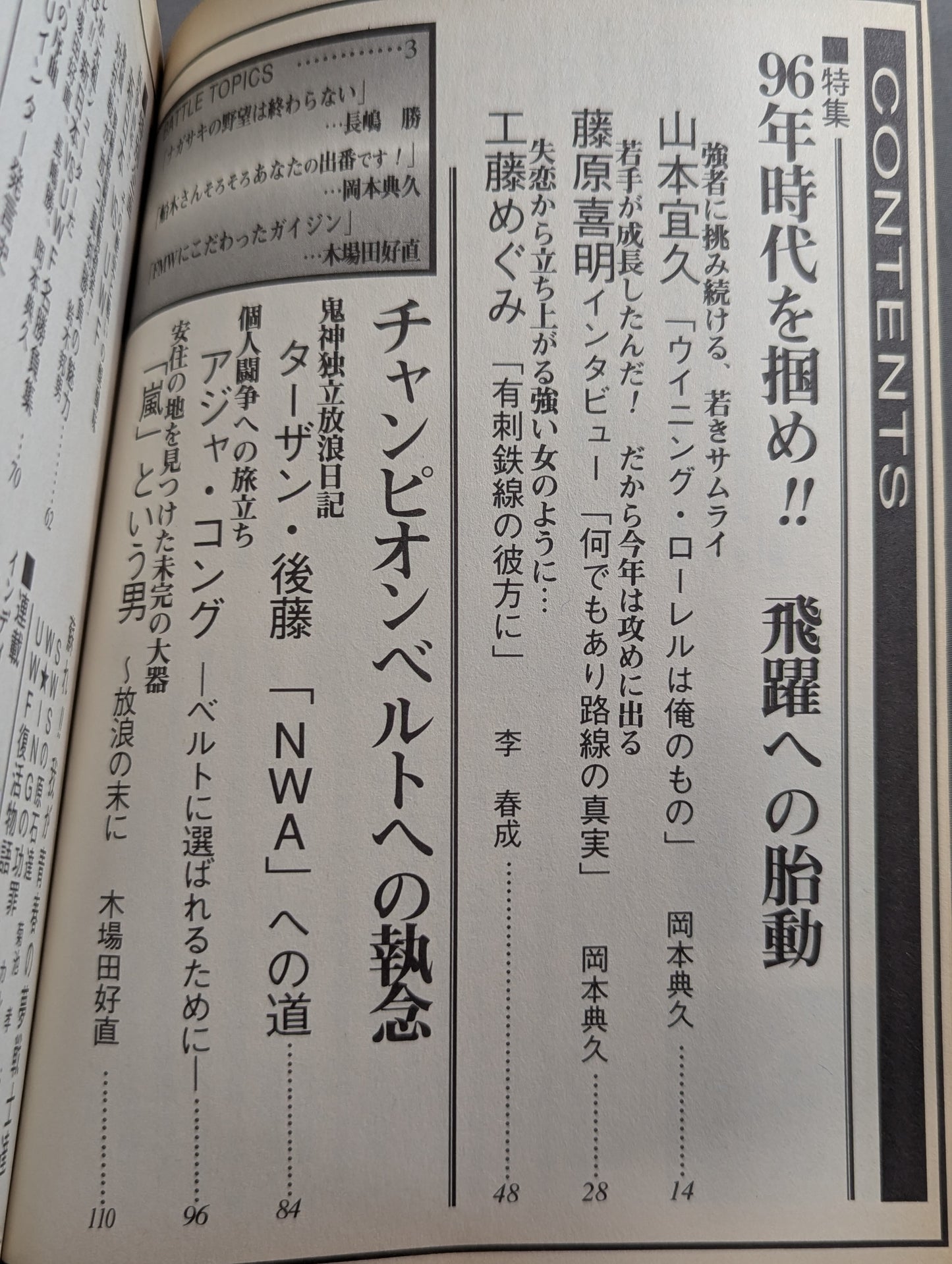 Pro Wrestling Master Vol.4 Seize the Times Fujiwara and Yamamoto Roar