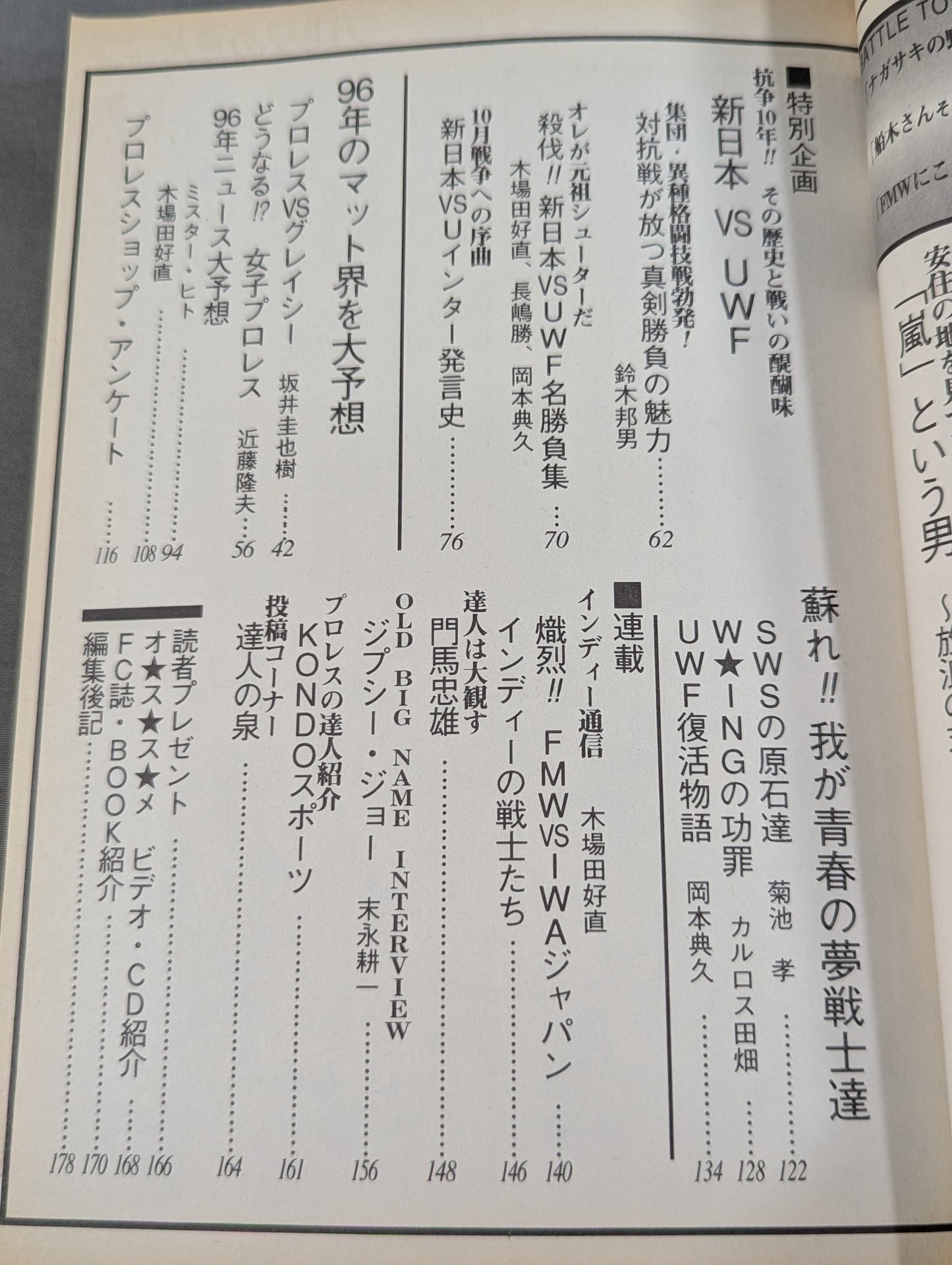 Pro Wrestling Master Vol.4 Seize the Times Fujiwara and Yamamoto Roar