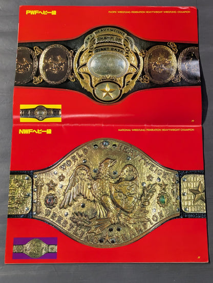 ★ Life-size ★ glorious Pro Wrestling Championship Belt