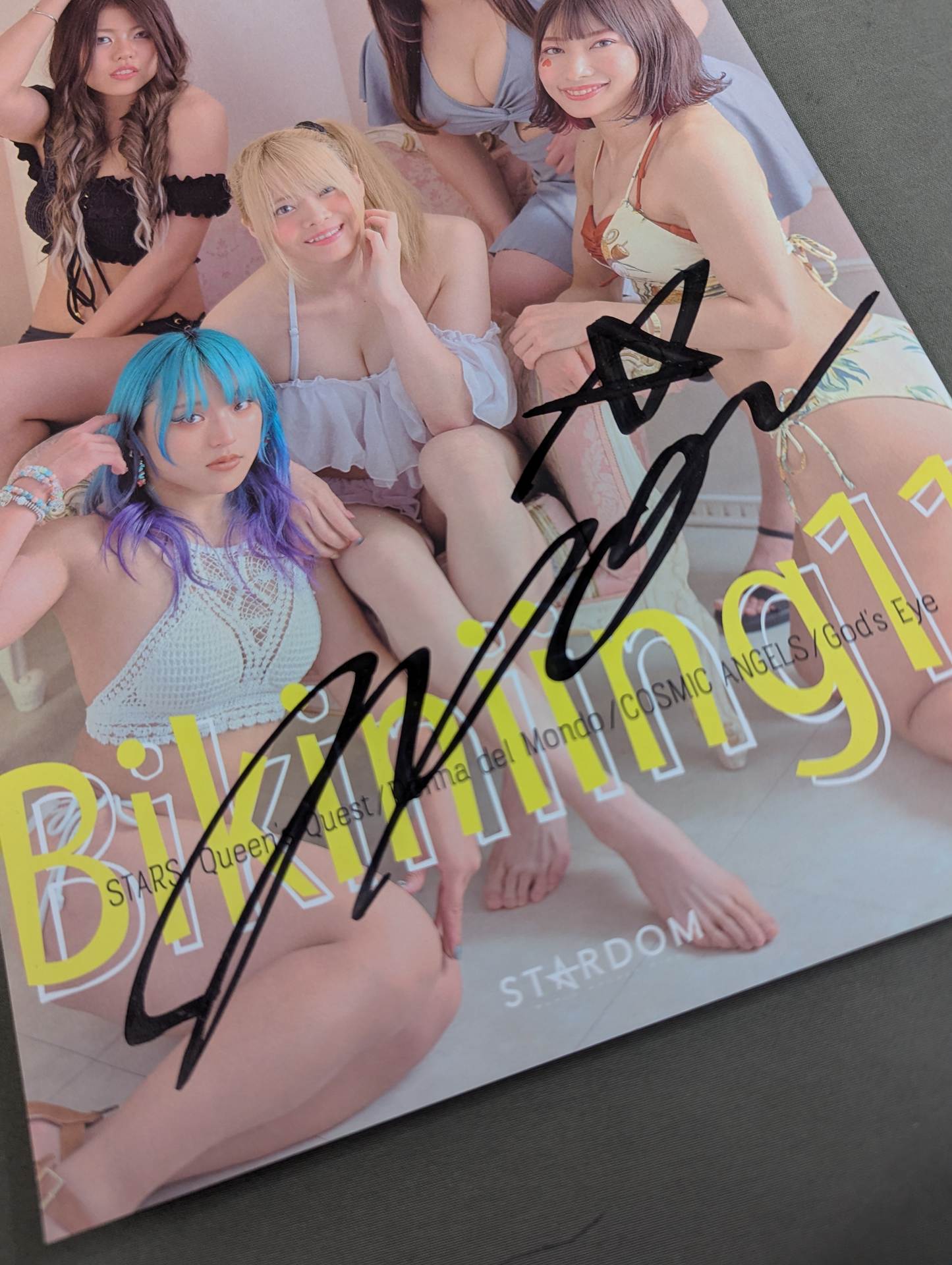 なつぽい 直筆サイン入り】STARDOM VISUAL BOOK Bikiniing 11(Premium