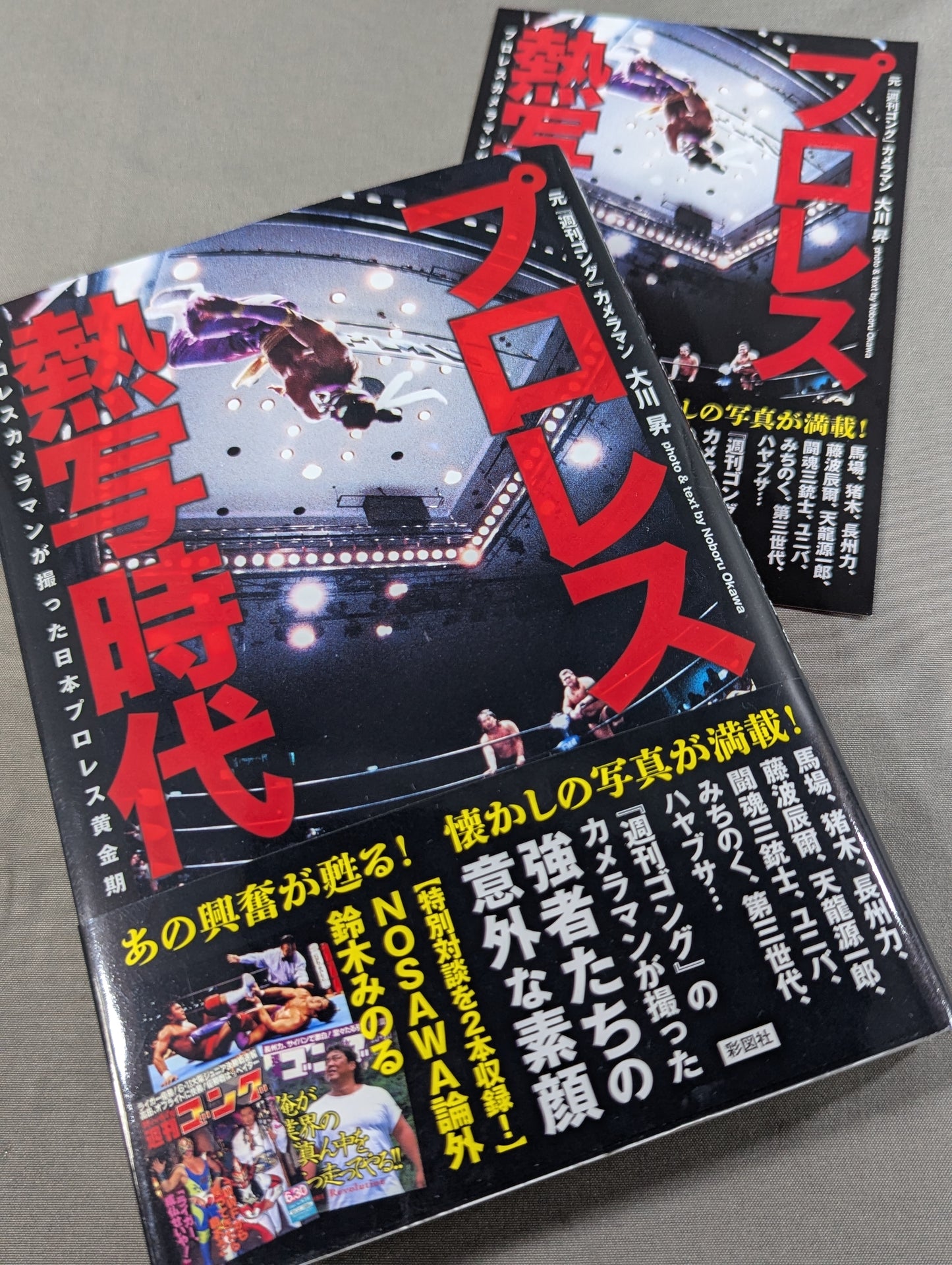[Author: hand-signed autograph  & with bonuses] Pro Wrestling Hot Photography Era Pro Wrestling The Golden Age of Pro Wrestling captured by a photographer