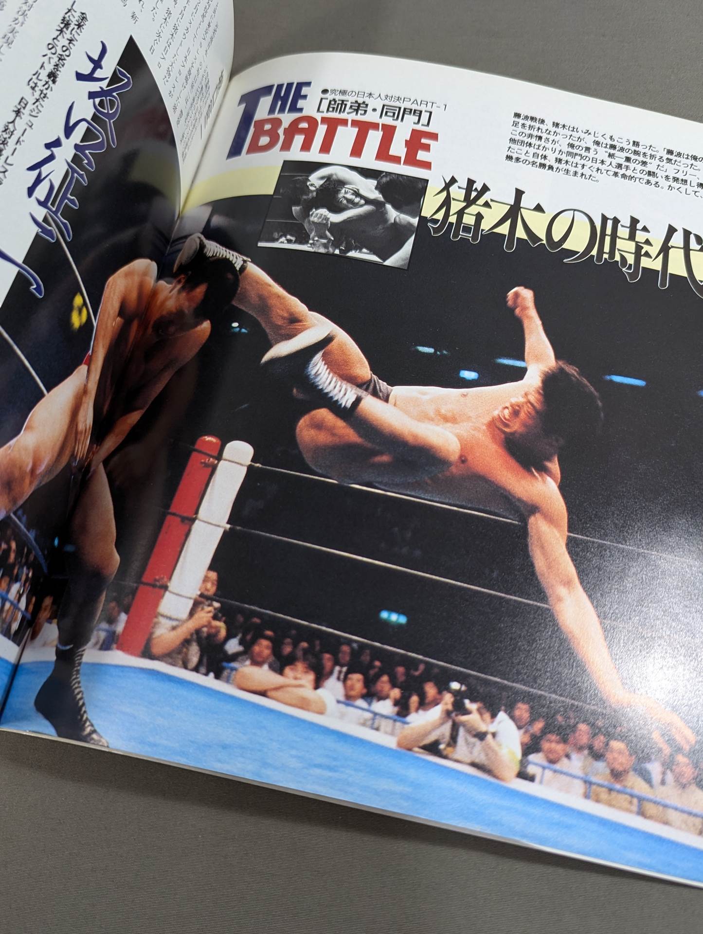 Fighting Spirit Burning Antonio Inoki  30th Anniversary Photo  Collection