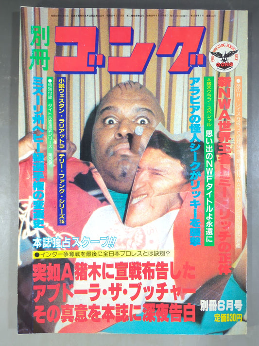 別冊ゴングVol.13 No.6