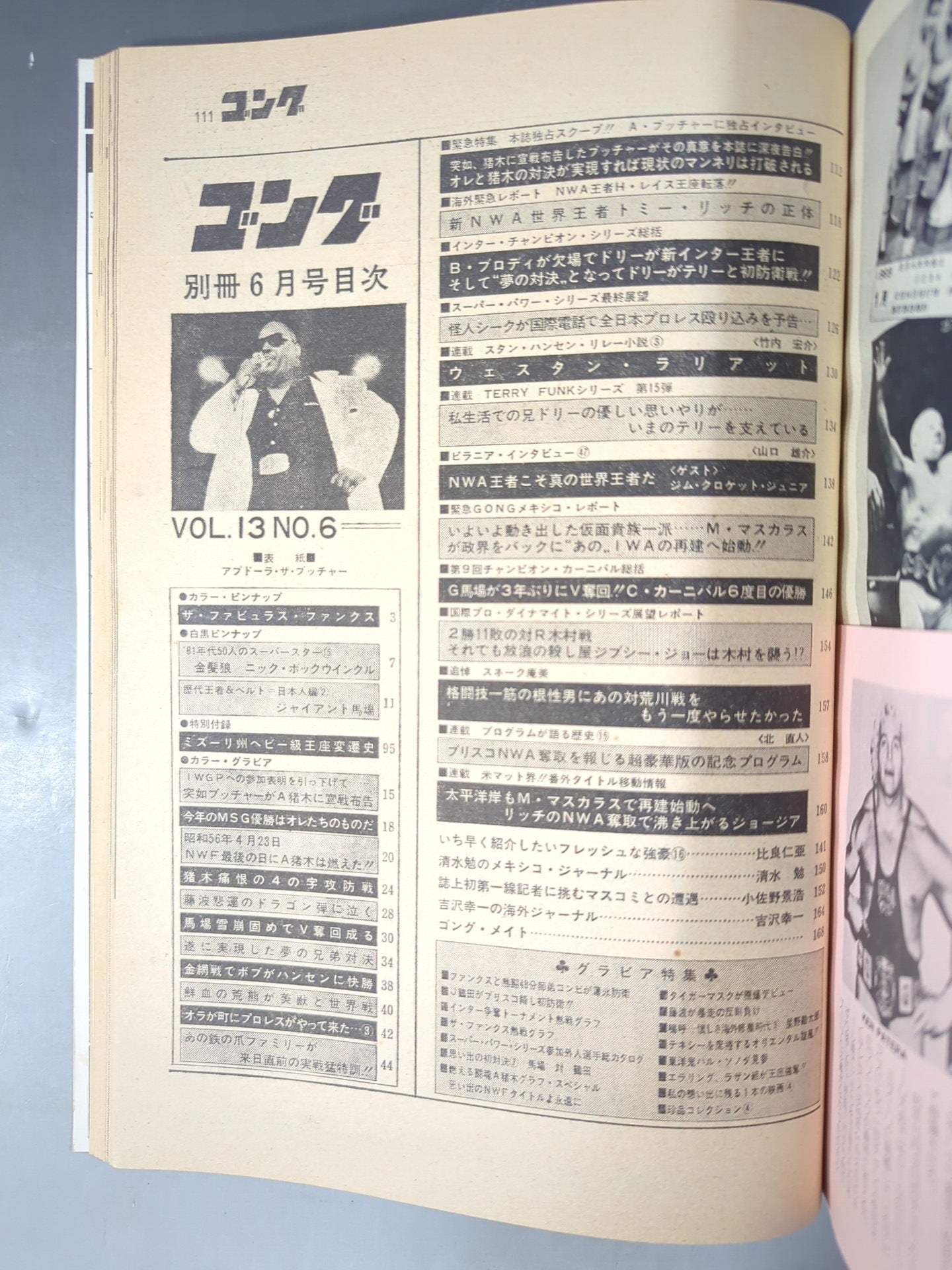 別冊ゴングVol.13 No.6