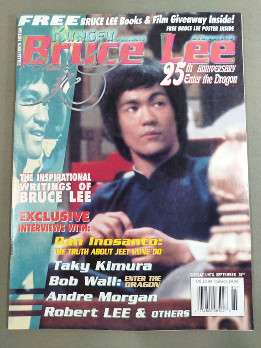 KUNGFU A TRIBUTE TO Bruce Lee 25th ANNIVERSARY Enter the Dragon