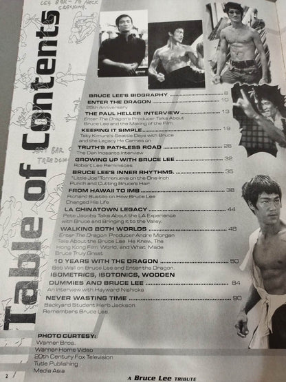 KUNGFU A TRIBUTE TO Bruce Lee 25th ANNIVERSARY Enter the Dragon