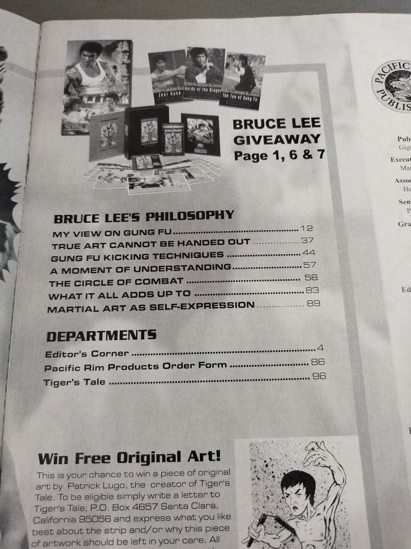 KUNGFU A TRIBUTE TO Bruce Lee 25th ANNIVERSARY Enter the Dragon