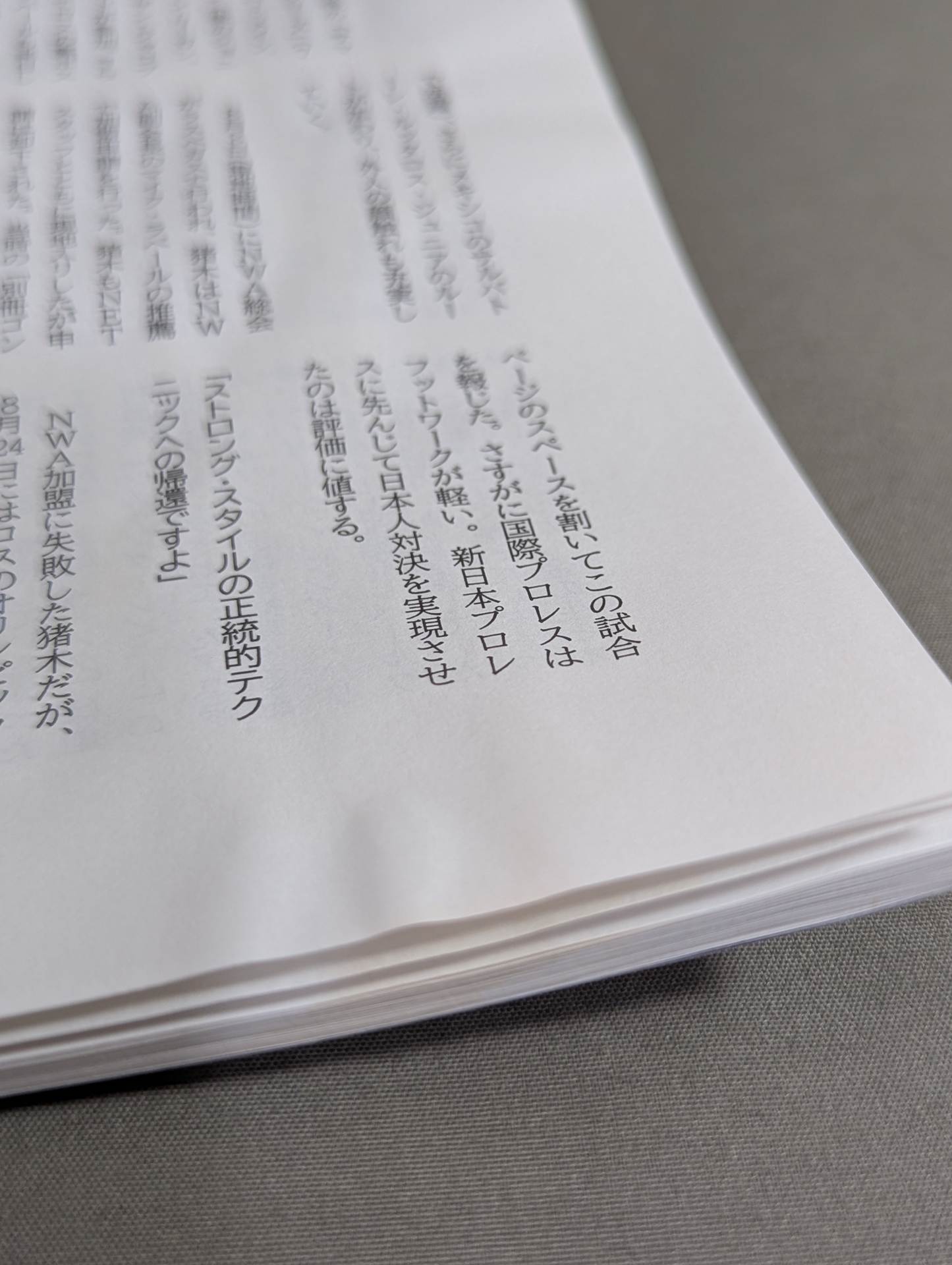 Dr. Mick's Showa Pro Wrestling Magazine No. ★ 60 Antonio Inoki Memorial Number PART2★