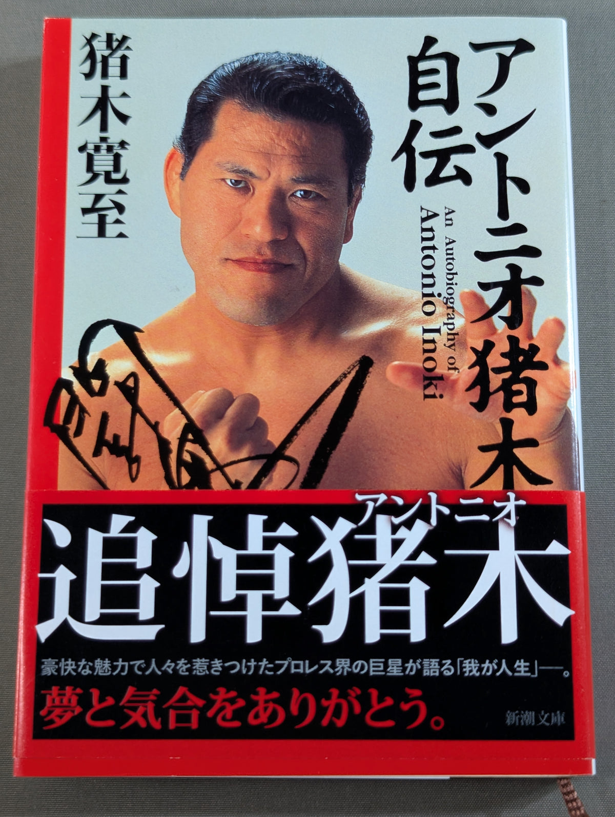 Antonio Inoki  Autobiography