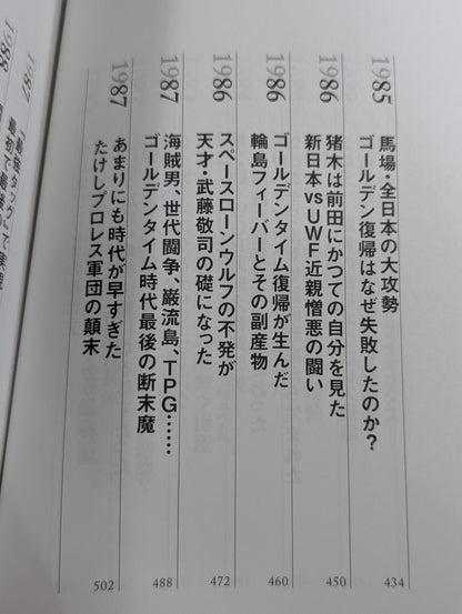 Fighting Spirit and the Royal Road: The 16 Years' War of Showa Pro Wrestling