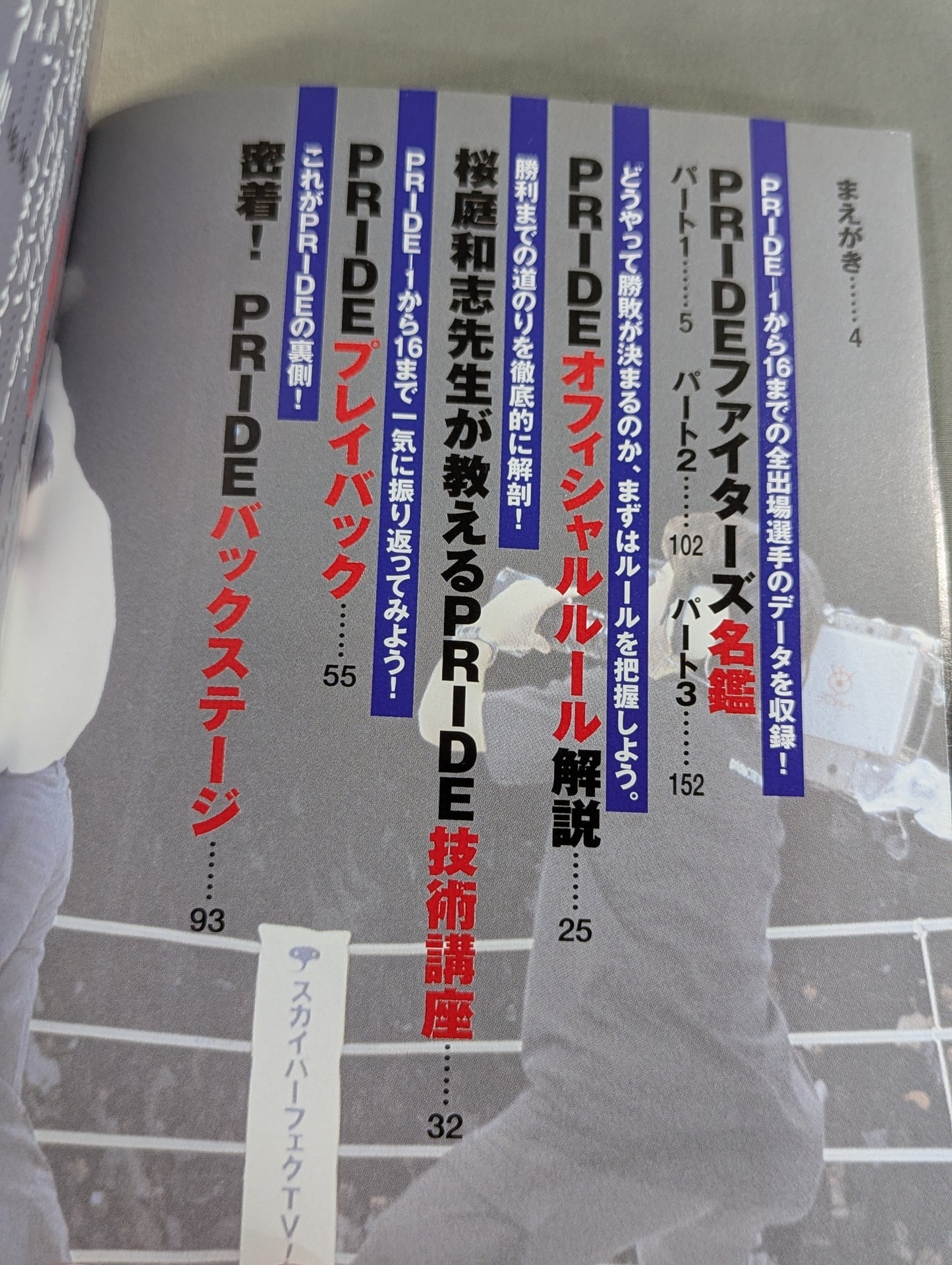 PRIDE大百科 桜庭先生が分かりやすく教えます。