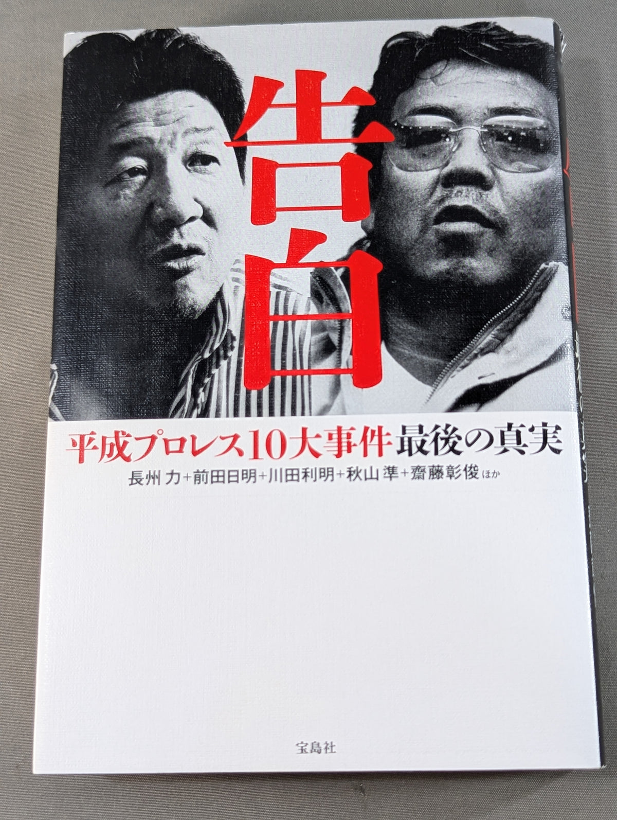 告白 平成プロレス10大事件 最後の真実