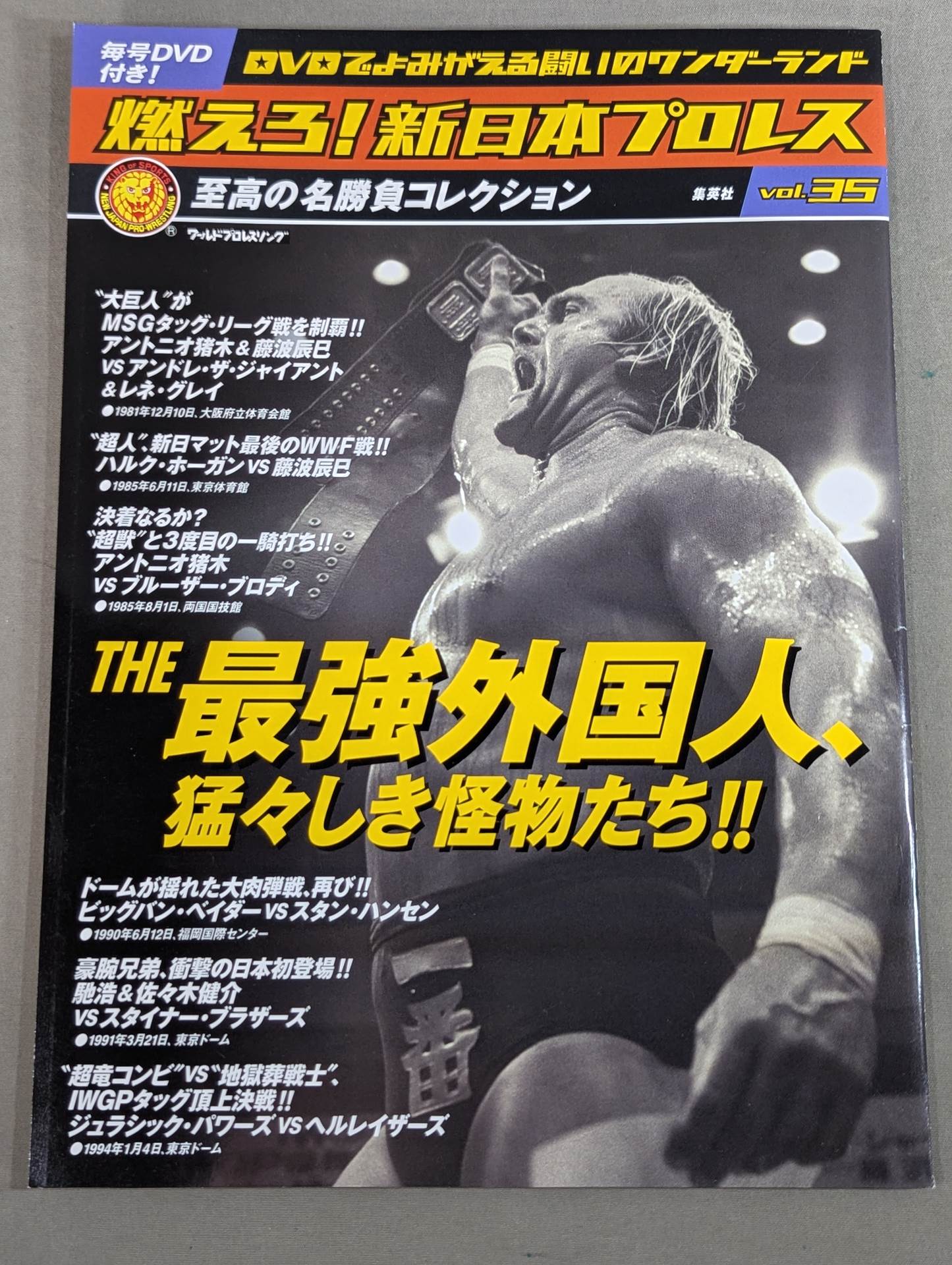 燃えろ!新日本プロレス vol.35 – 闘道館