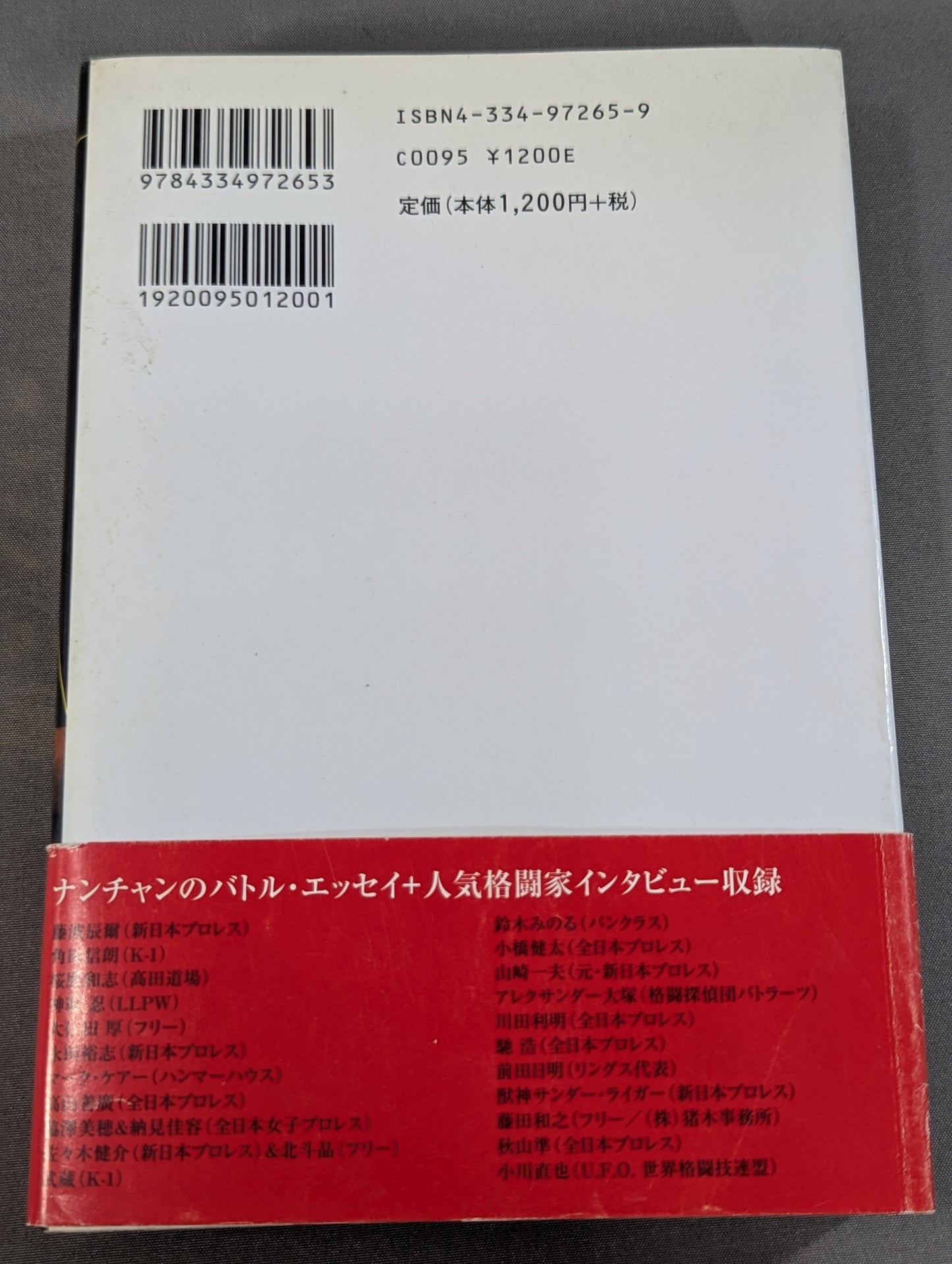 南原清隆のリングの魂