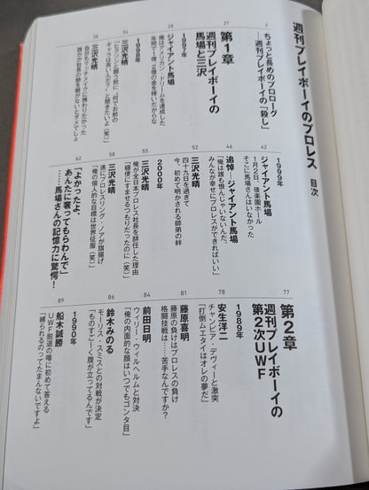 週刊プレイボーイのプロレス