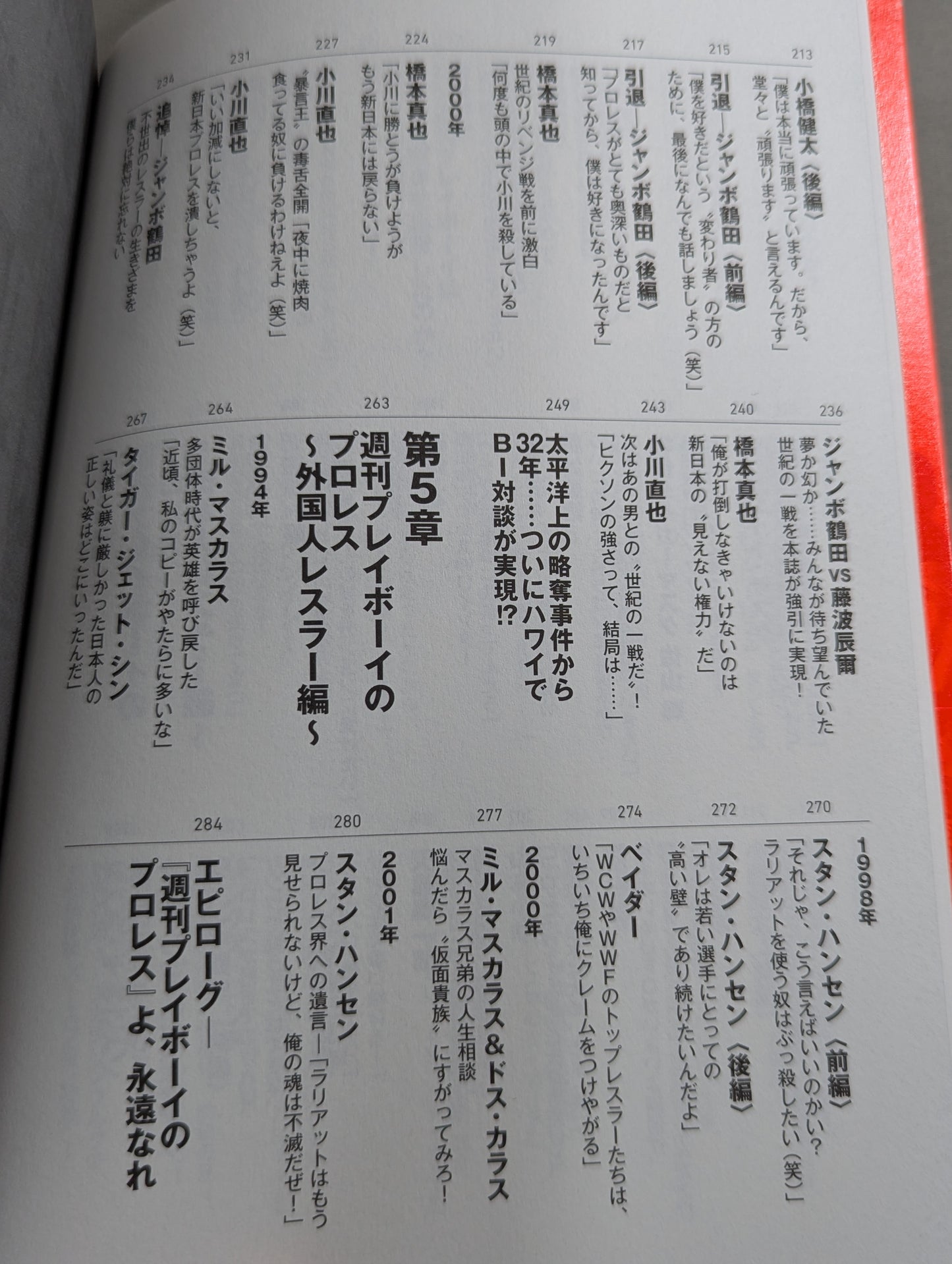 週刊プレイボーイのプロレス