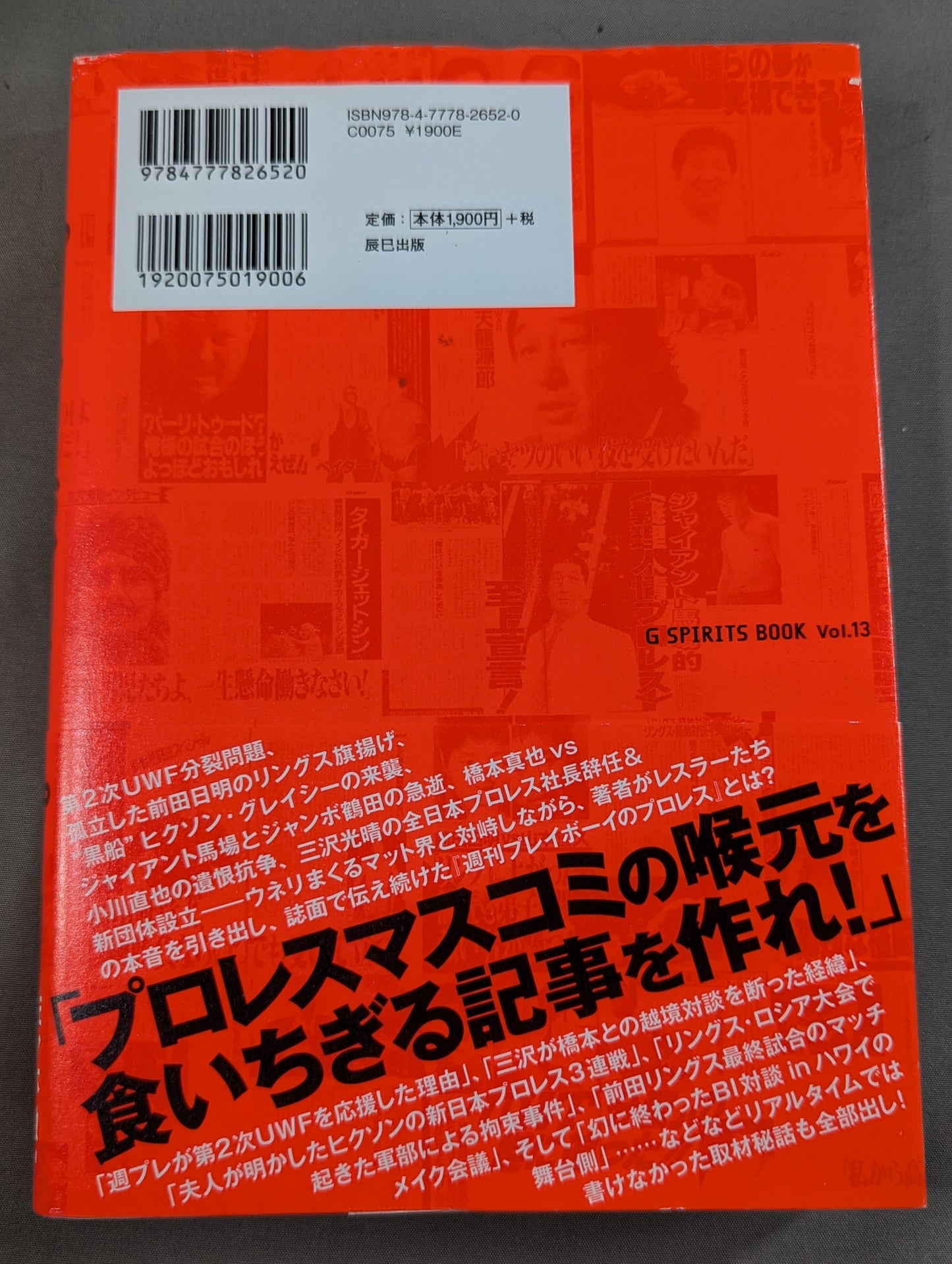 週刊プレイボーイのプロレス