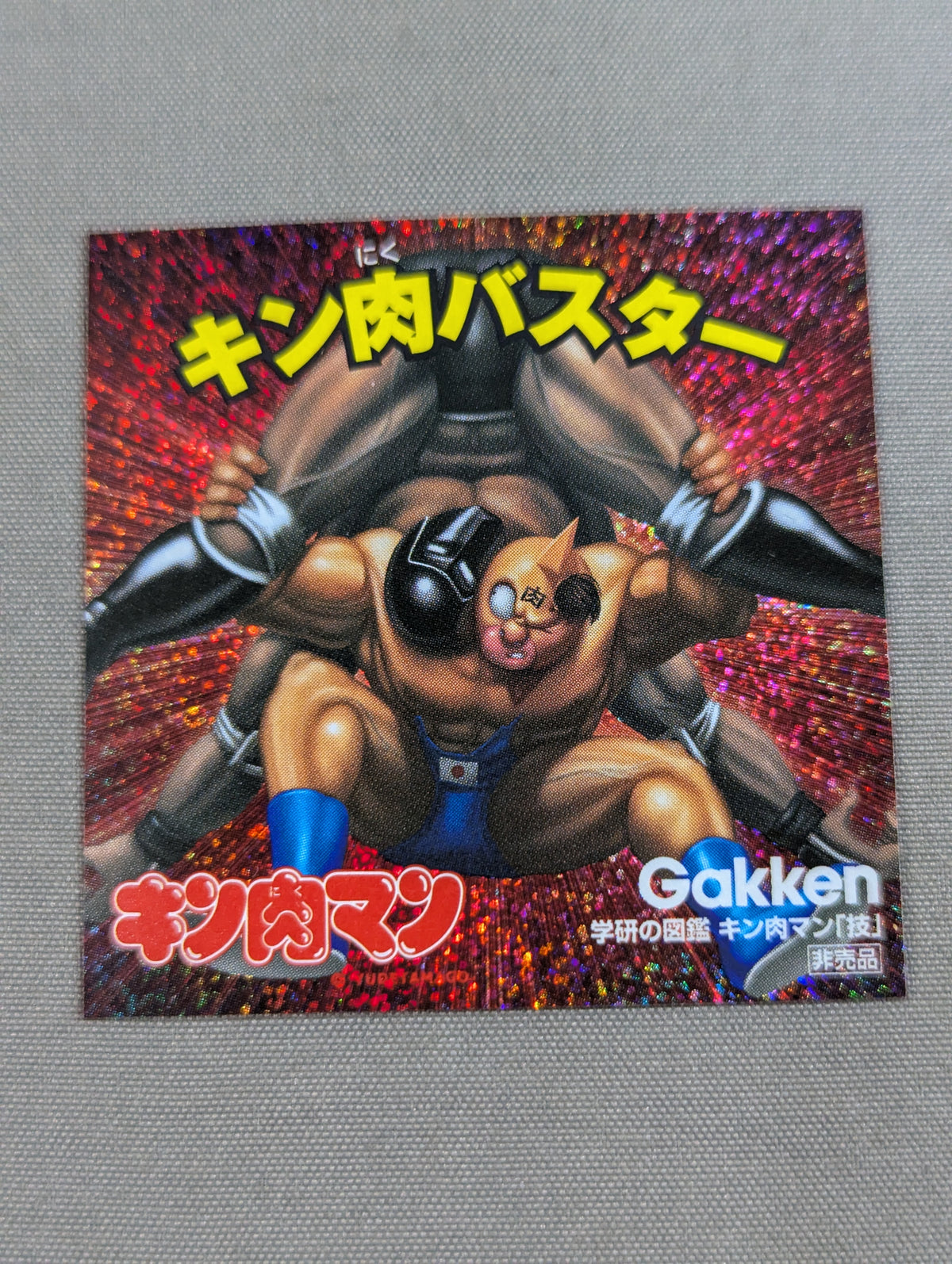 ★ Perfect Chojin Ancestor Arc Limited Case Edition ★ Gakken Encyclopedia Kinnikuman Techniques