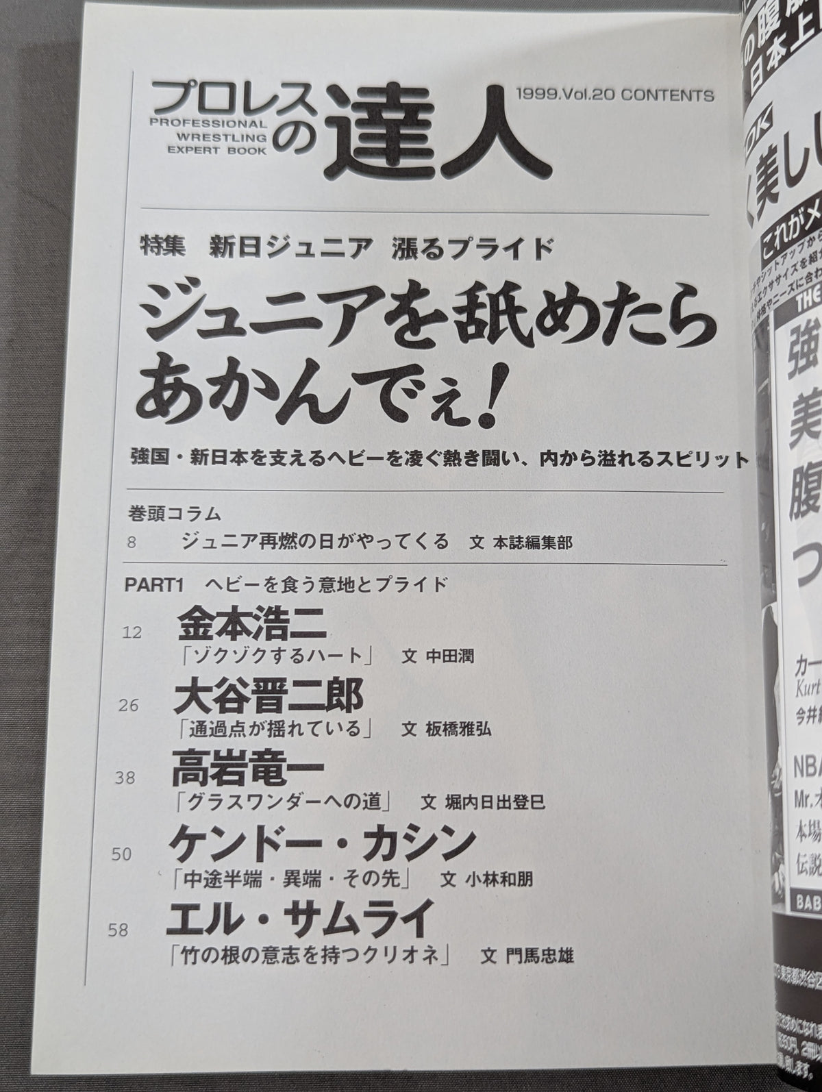 プロレスの達人Vol.20 新日本プロレス ジュニアを舐めたらあかんでぇ!