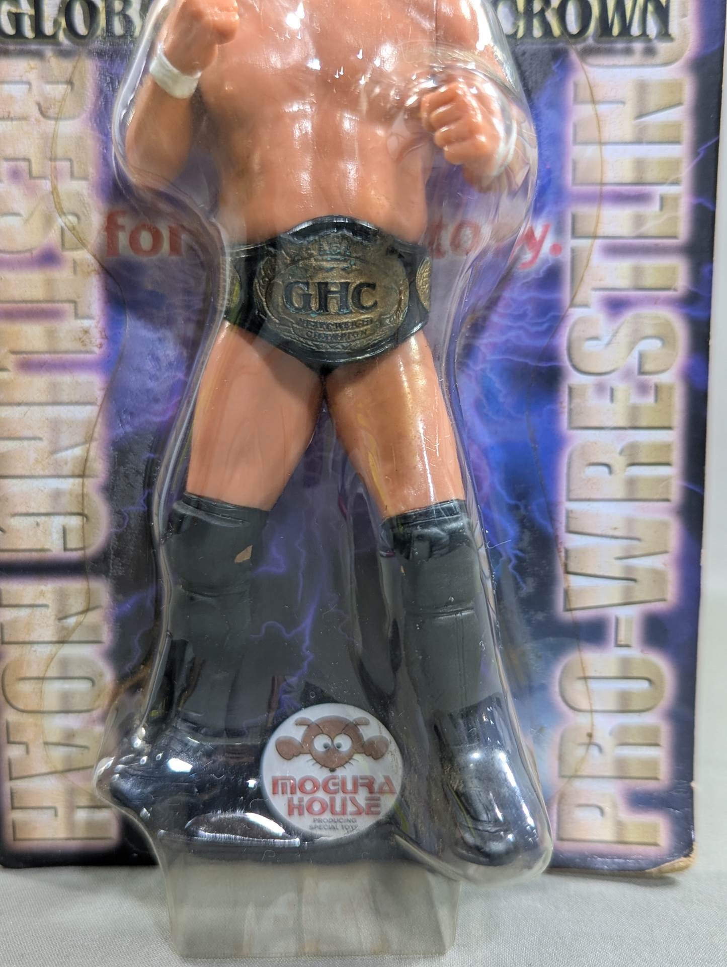 Yoshihiro Takayama  (GHC belt, GHC mount)