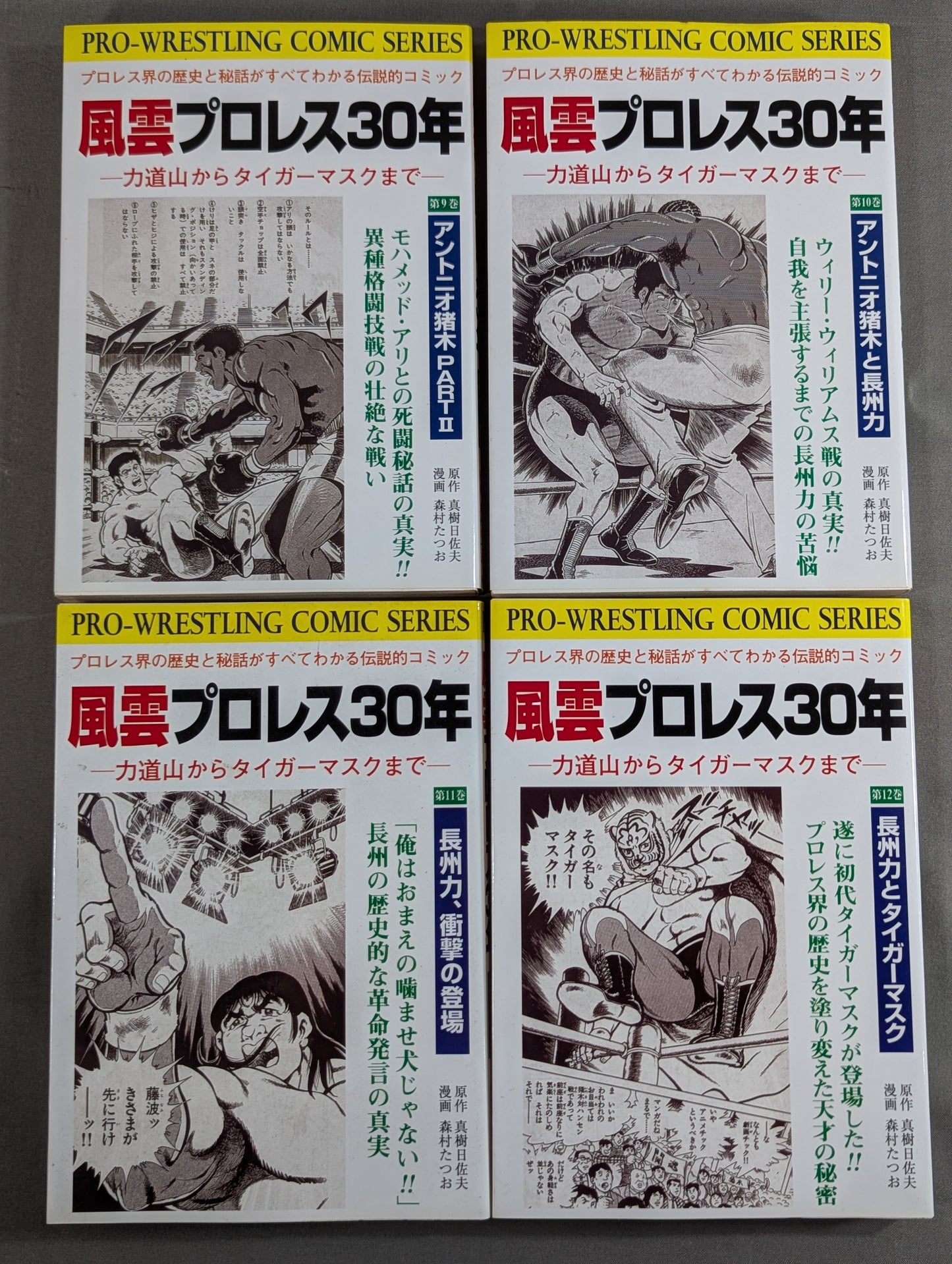 【復刻版・全13巻セット】 風雲プロレス30年 ～力道山からタイガーマスクまで～