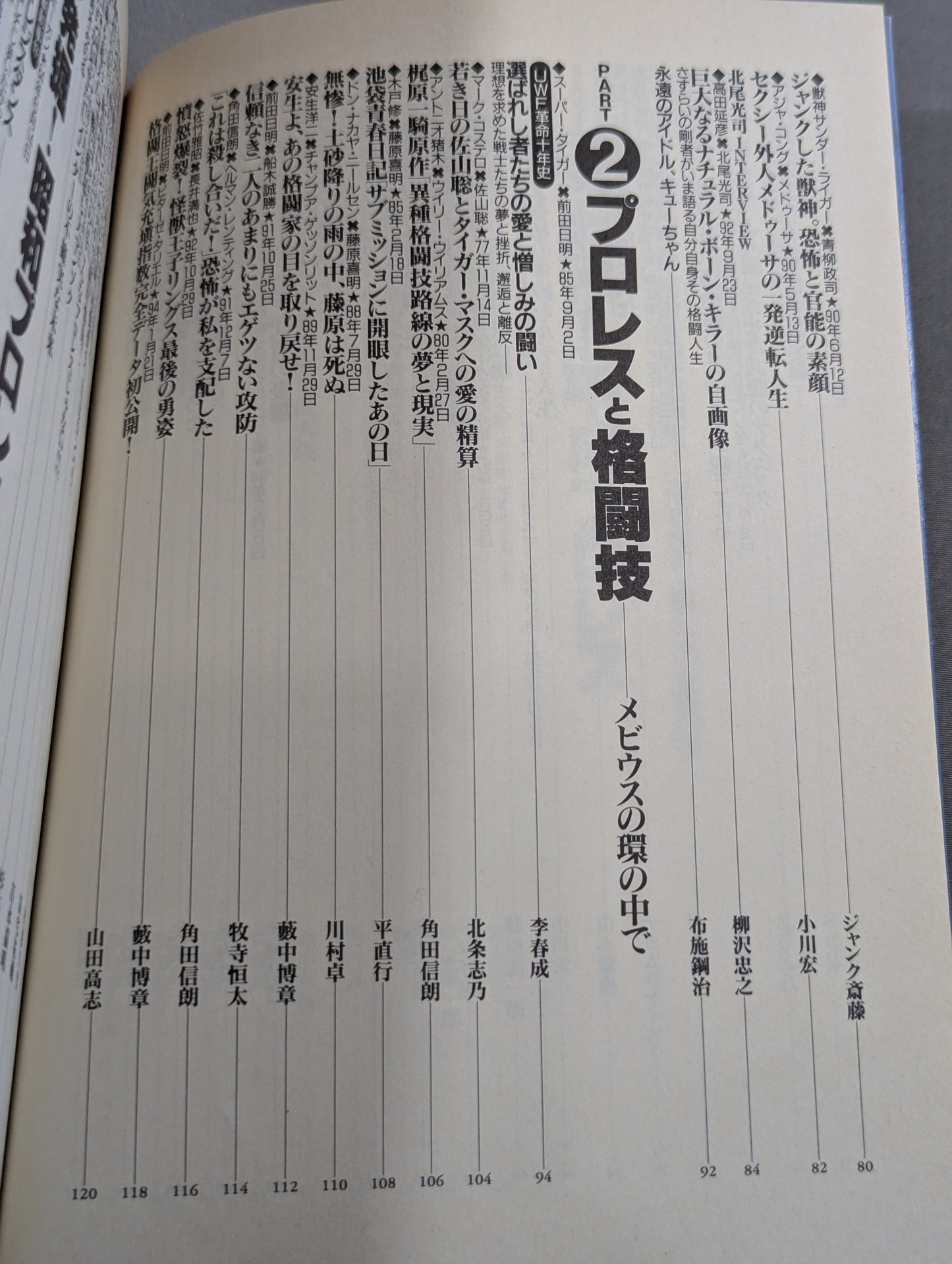 Bessatsu Treasure Island 222 Heisei Pro Wrestling  Famous Game! 100 Miracle Masterpieces
