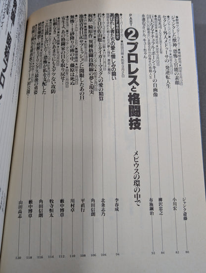 Bessatsu Treasure Island 222 Heisei Pro Wrestling  Famous Game! 100 Miracle Masterpieces