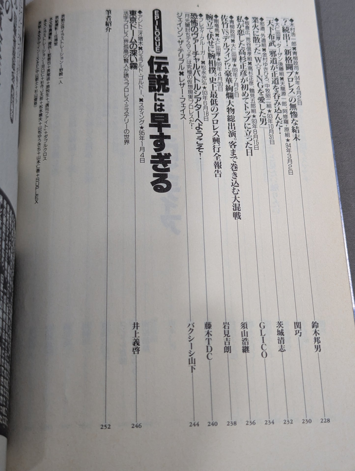 Bessatsu Treasure Island 222 Heisei Pro Wrestling  Famous Game! 100 Miracle Masterpieces