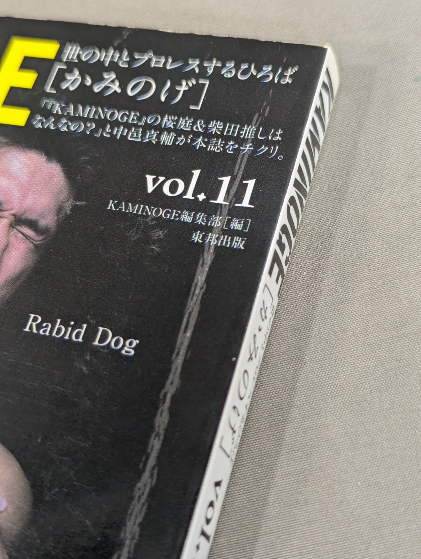 KAMINOGE [かみのげ] Vol.11 / 中邑真輔のシュート活字!