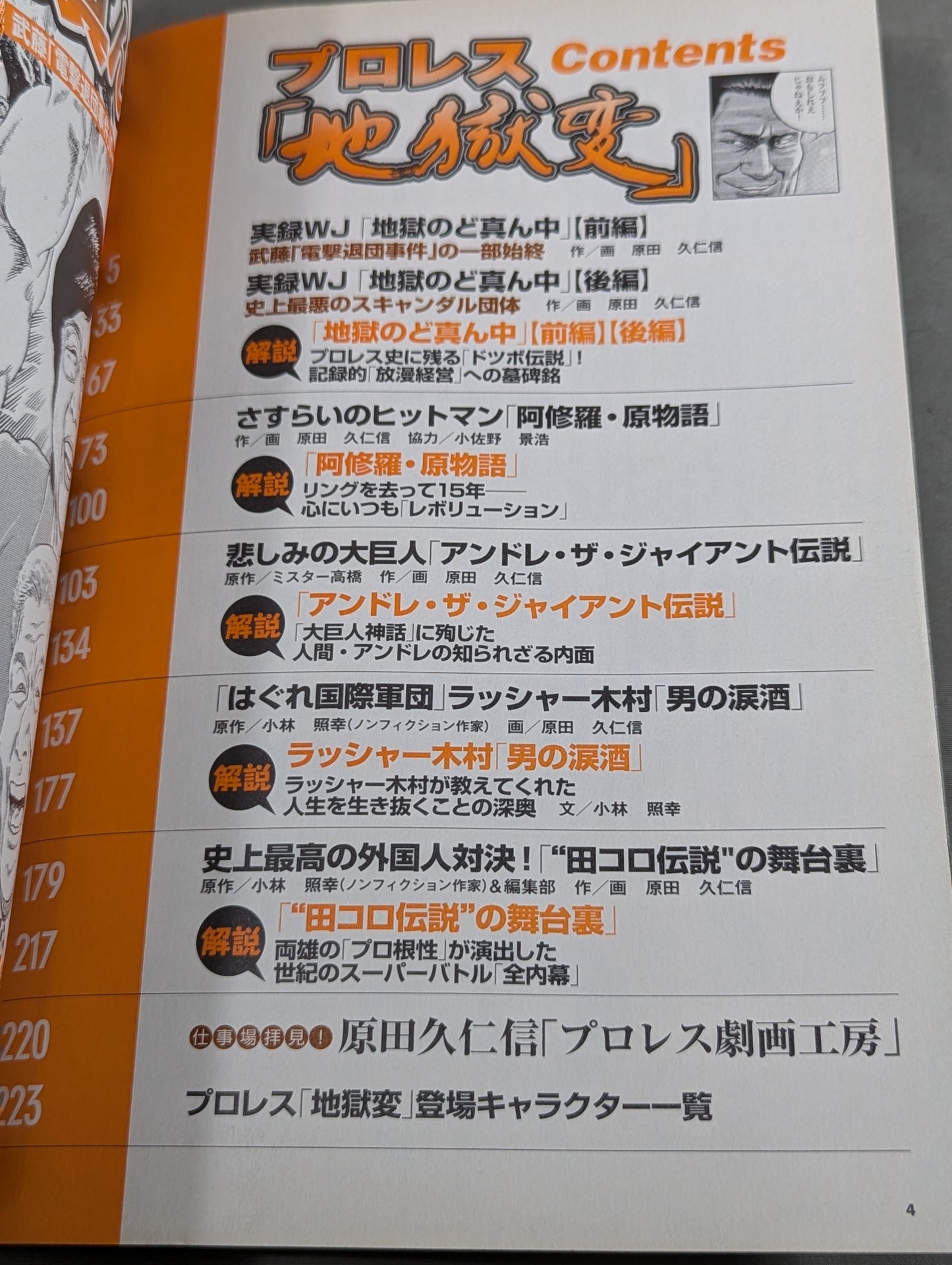 Bessatsu Takarajima 1630 Pro Wrestling  "Hell Change" Drawing the "Light and Shadow" of Fighting Men The definitive version of Pro Wrestling!