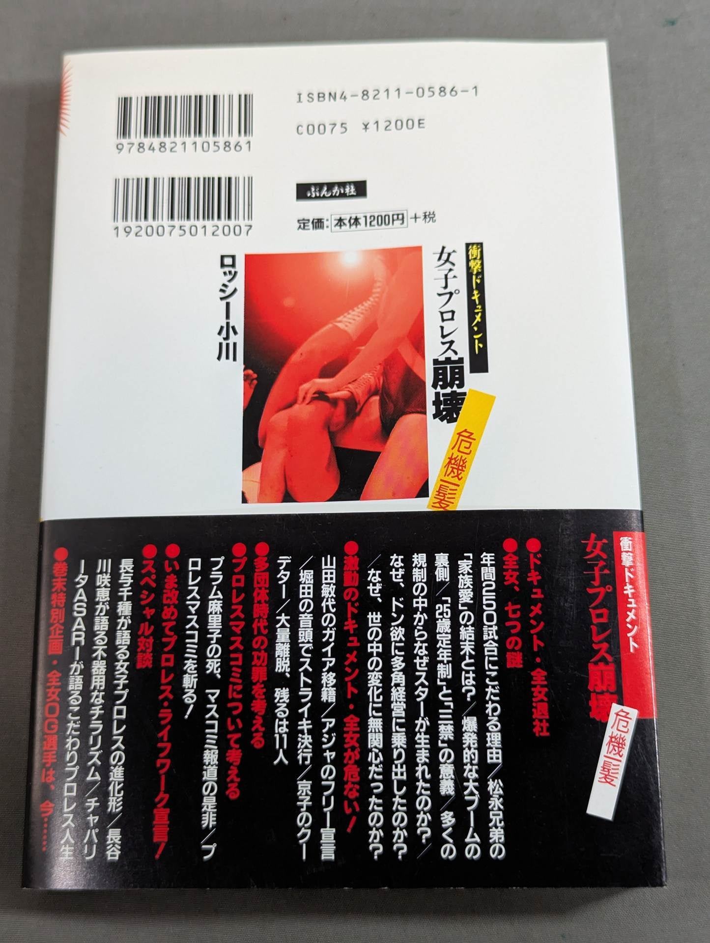 衝撃ドキュメント 女子プロレス崩壊 危機一髪