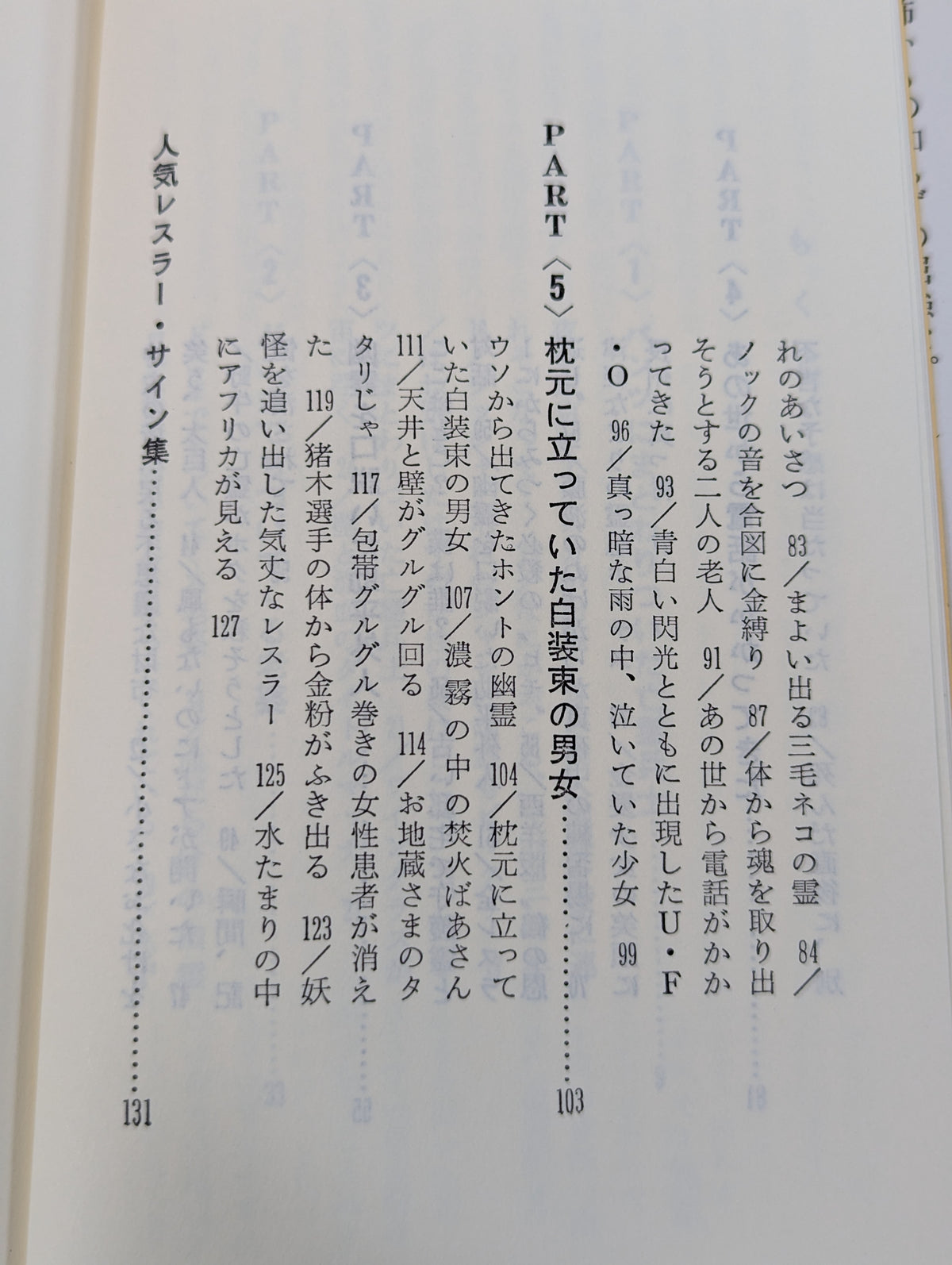 幽霊軍団にギブアップ