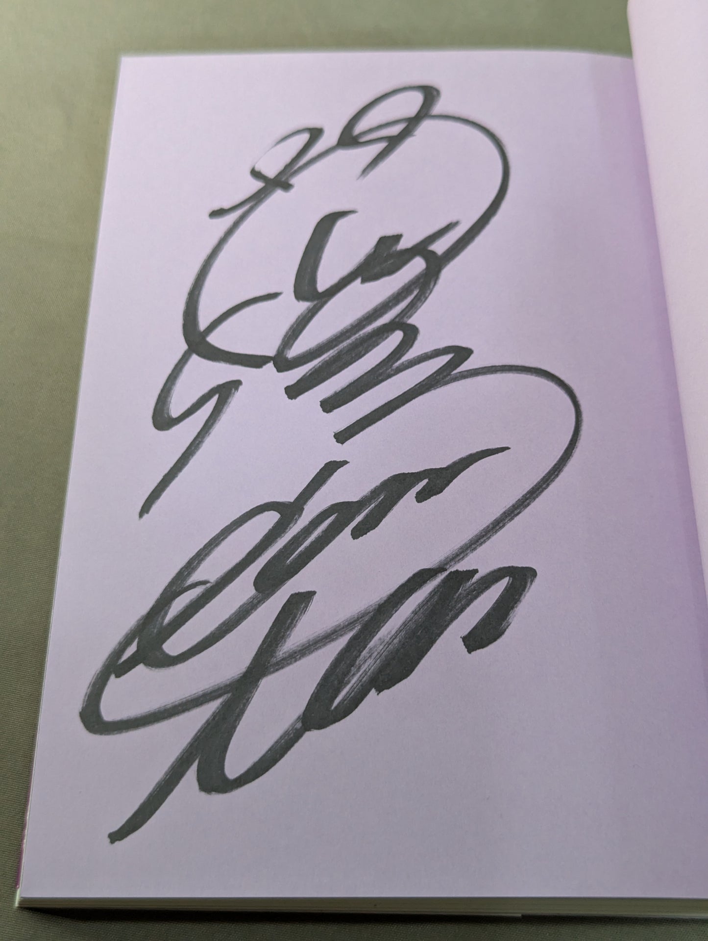 【Hand signed autograph & bonus trading card】 Attached] White Holy Book