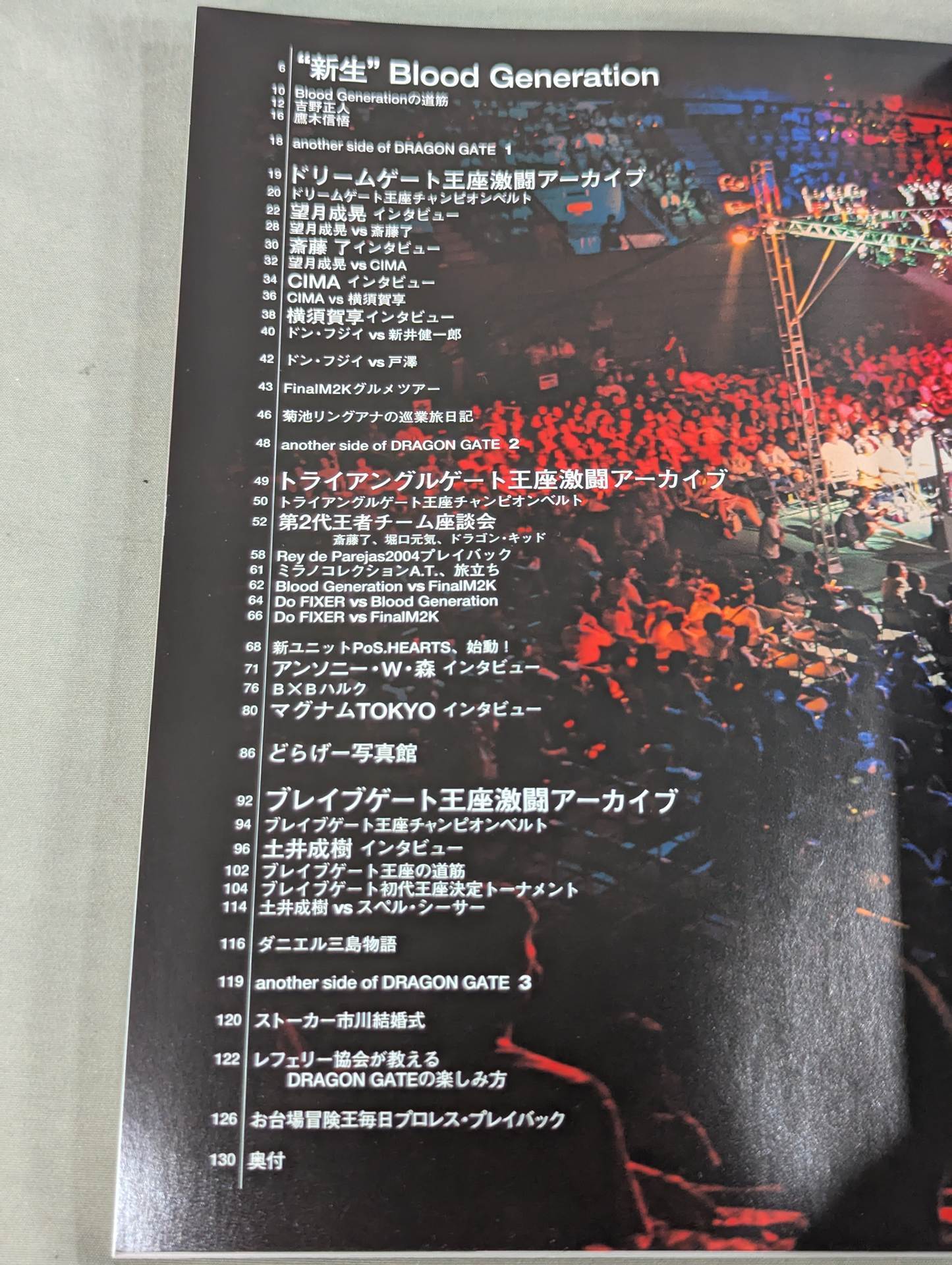 DRAGON GATE オフィシャル・ブック vol.2