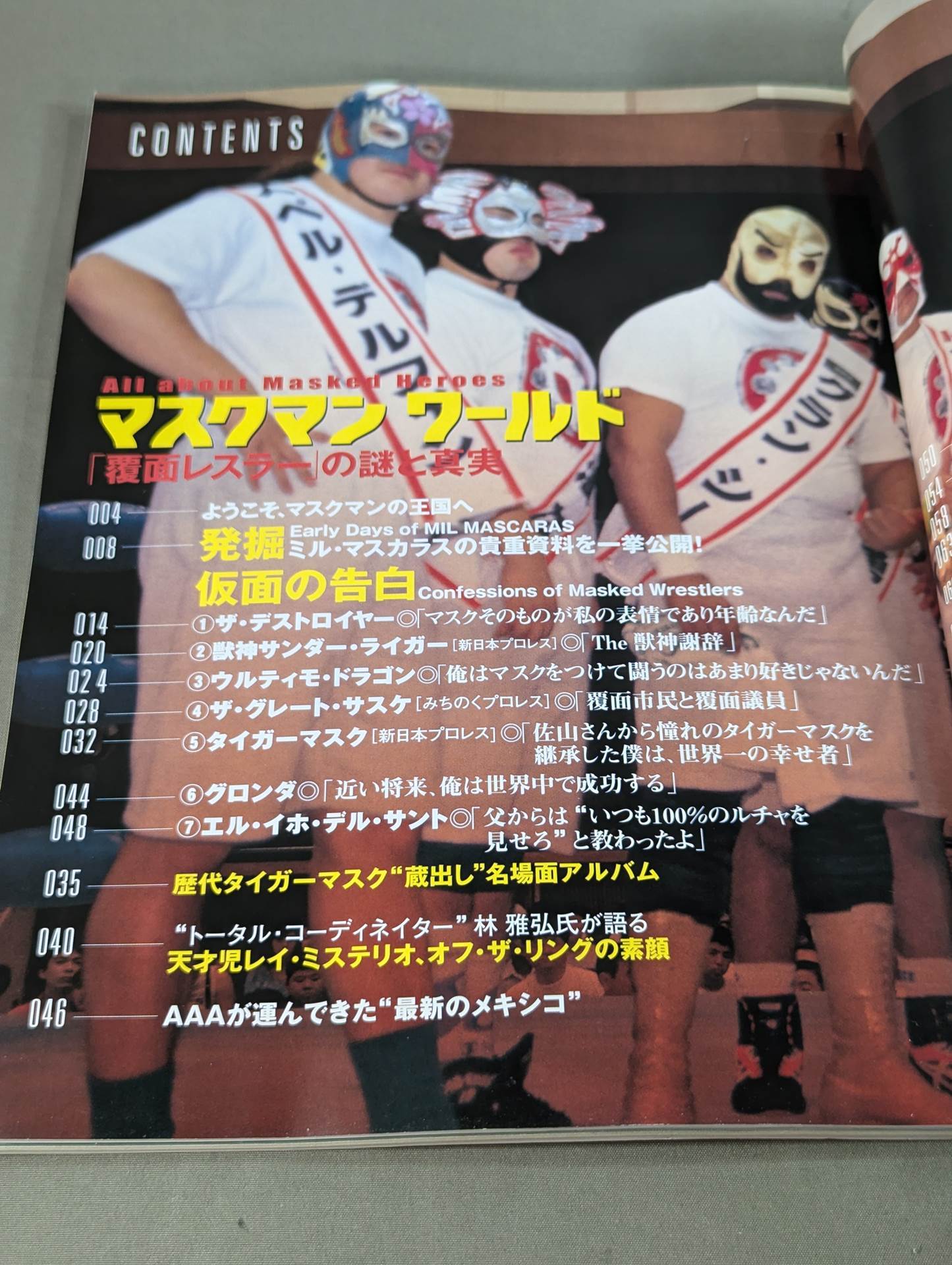 The Mystery and Truth of The Masked Man World "Masked Wrestler"