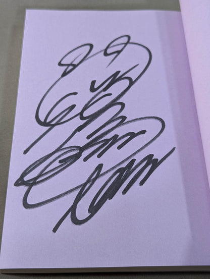 【Hand signed autograph】【Hand signed autograph】 White scripture