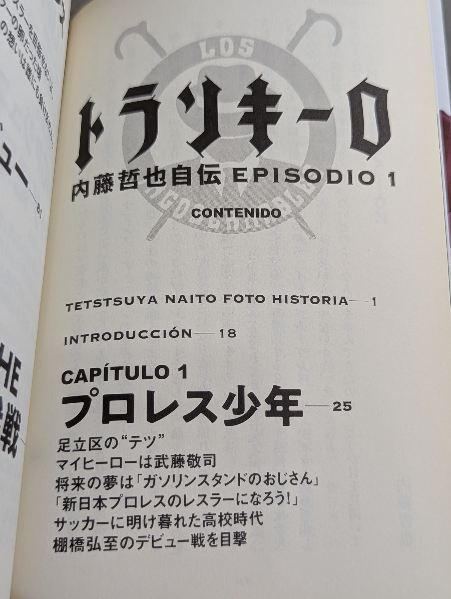 トランキーロ 内藤哲也自伝 EPISODIO1(上巻)