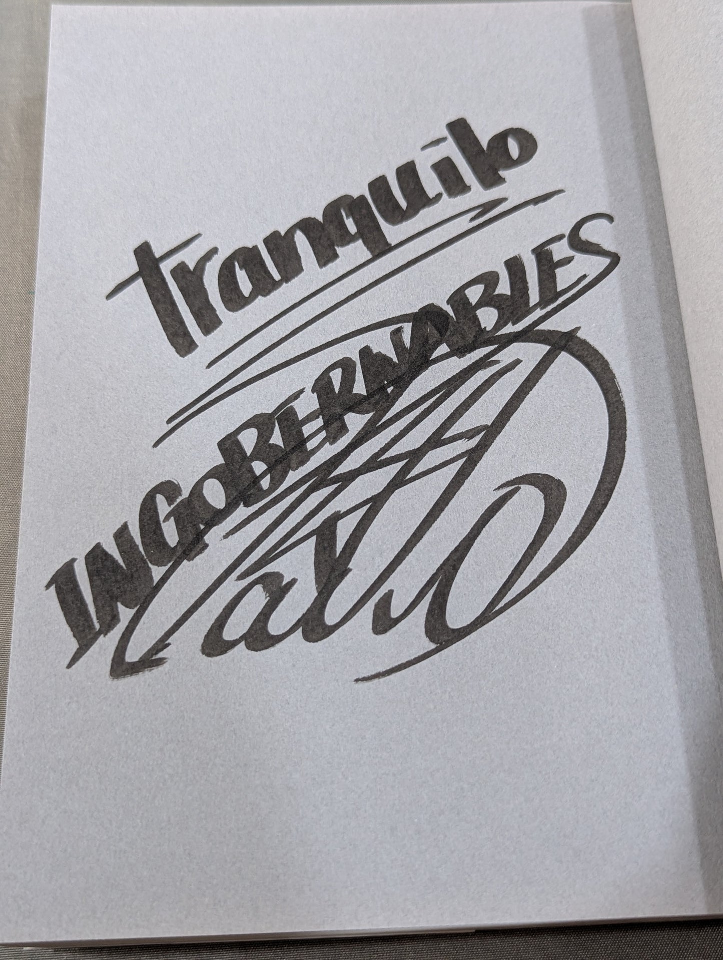 【直筆サイン入り・ポストカード付】トランキーロ 内藤哲也自伝 EPISODIO1(上巻)